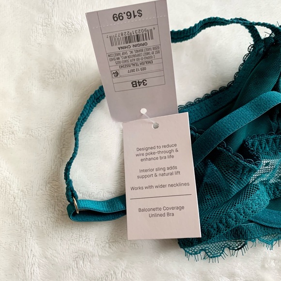 ⭐️2/$15 Auden unlined Balconette Bra - 34B - Picture 4 of 8